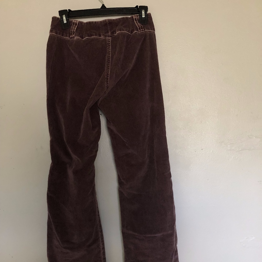 Lee Corduroy Flared Dark Pink Jeans